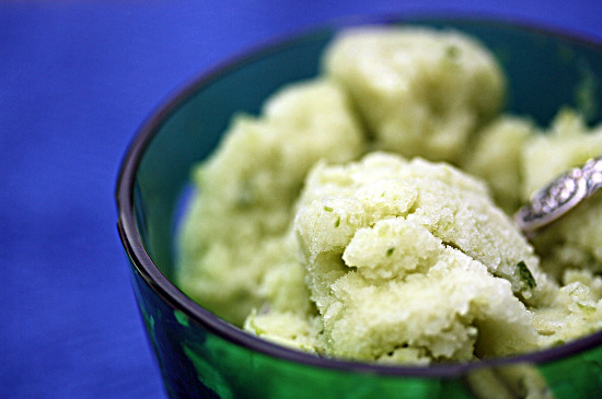 cucumber sorbet