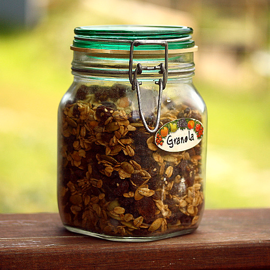 homemade granola