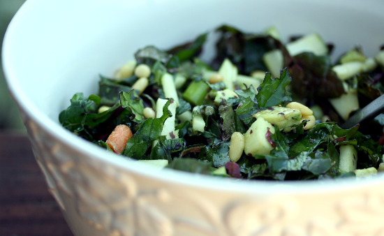 raw kale salad