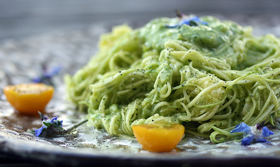 vegan zucchini noodles