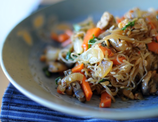 Chap Chae Chap Chae with Tempeh