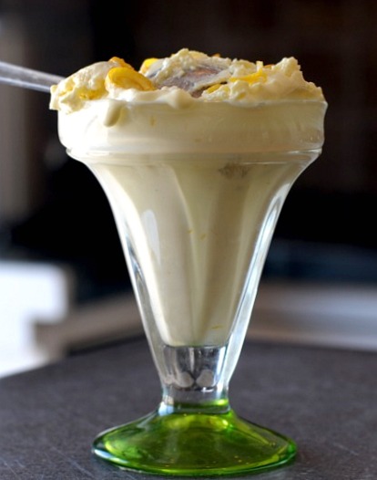 lemon frozen yogurt