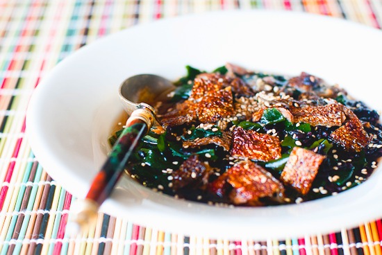 ocahzuke with crispy salmon skin ocahzuke with crispy salmon skin