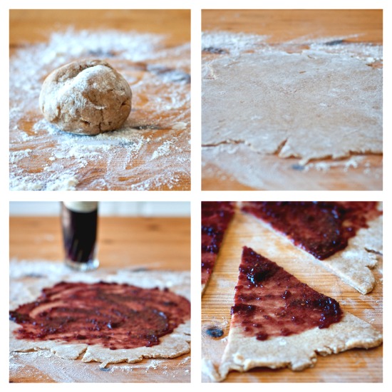 spelt rugelach step by step