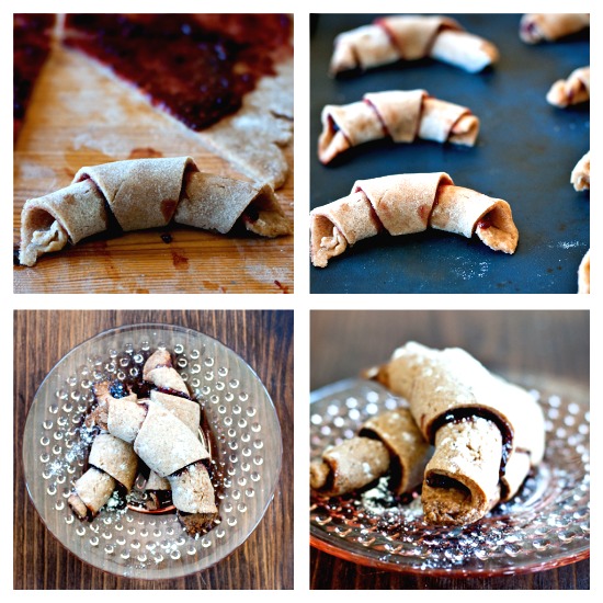 spelt rugelach