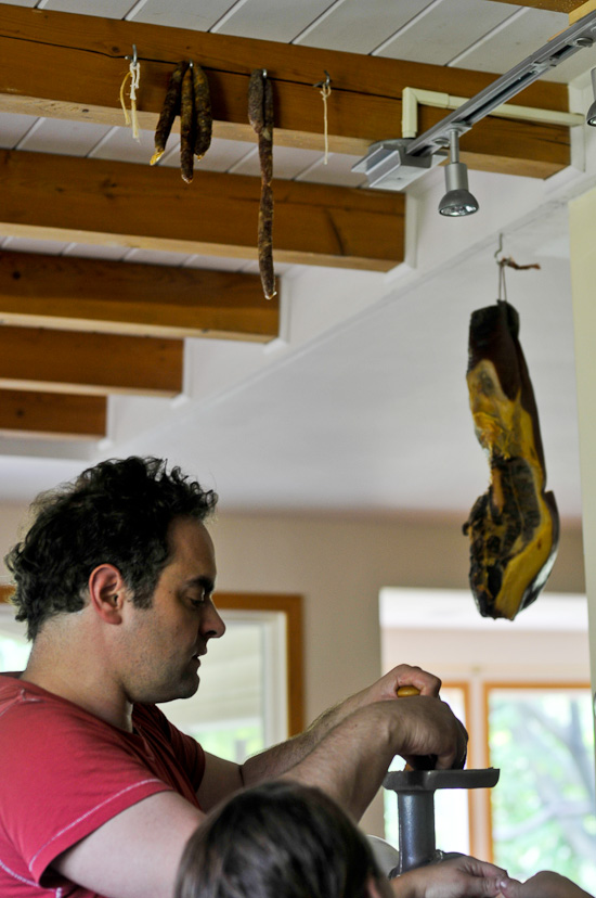 Peter-Barnett-stuffing-sausage