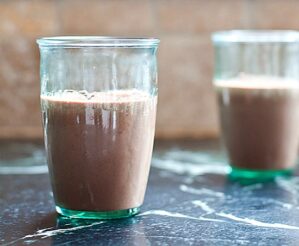 chocolate peanut butter smoothie