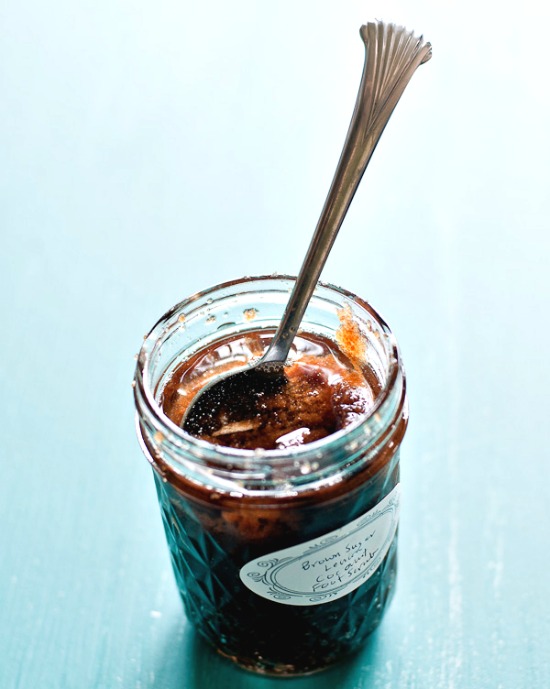 Homemade Brown Sugar Coconut Oil Foot Scrub
