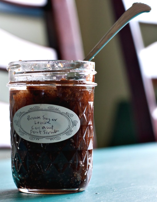 Brown Sugar Coconut Oil Foot Scrub 