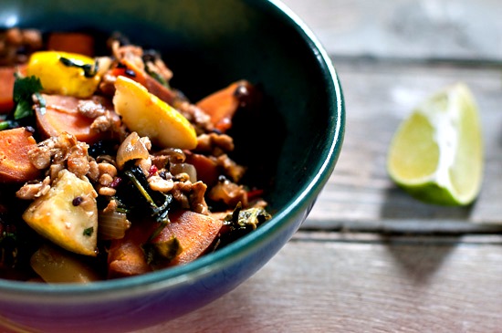 Stir-fry with tempeh Stir-fry with tempeh