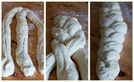 braiding challah
