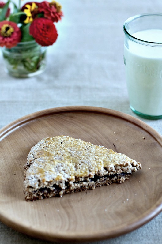 peanut butter and jam scones