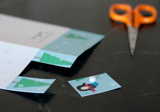 snipped card