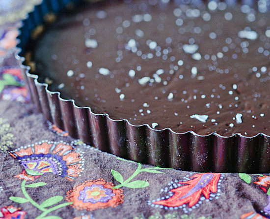 coconut chocolate tart