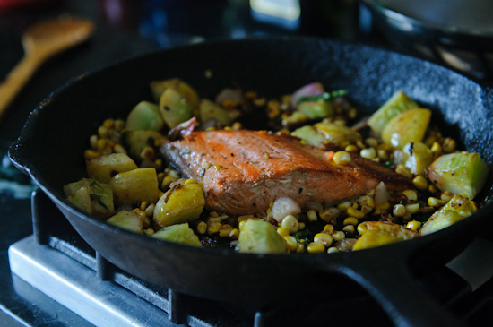 wild salmon seared wild salmon
