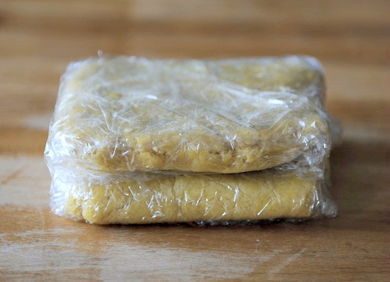 dough ready for fridge