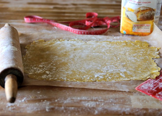 dough rolled