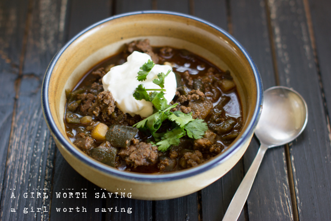 No Tomato Chili | A girl worth saving