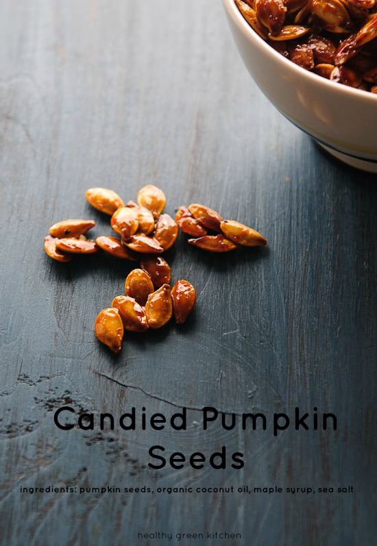 Candied Pumpkin Seeds | Healthy Green Kitchen