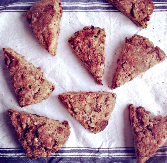 orange date scone recipe | healthy green kitchen