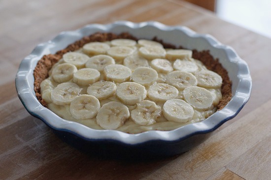 banana cream pie from scratch | healthy green kitchen