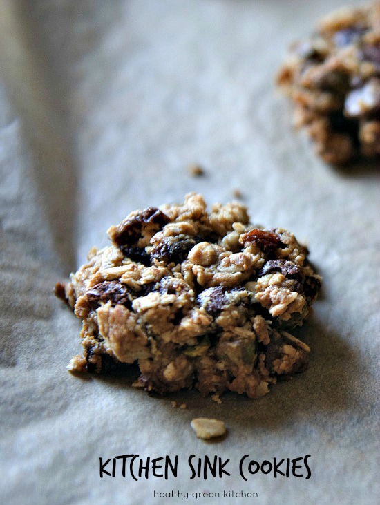 Kitchen Sink Cookies | healthy green kitchen