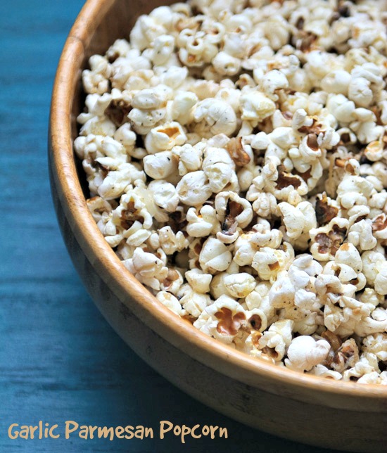 garlic parmesan popcorn garlic parmesan popcorn | healthy green kitchen