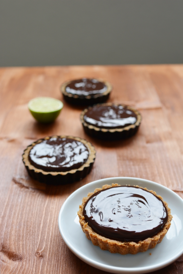 Chocoalte Lime Tartlettes - Lauren Caris Cooks