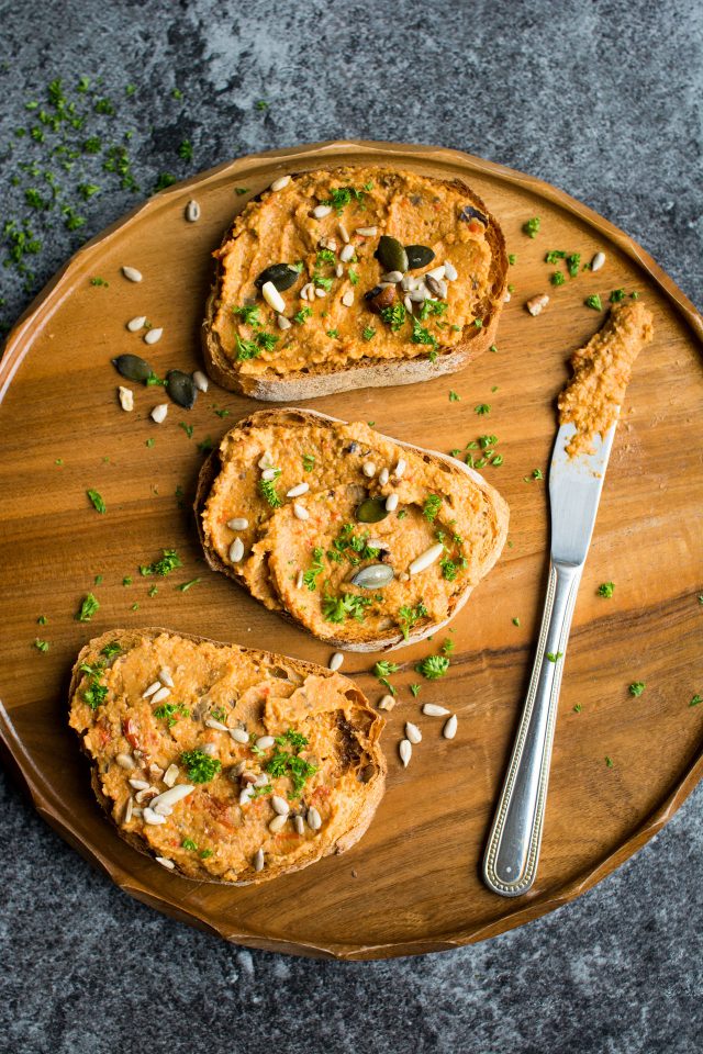 This Vegan Pate would make a perfect appetizer for a dinner party!