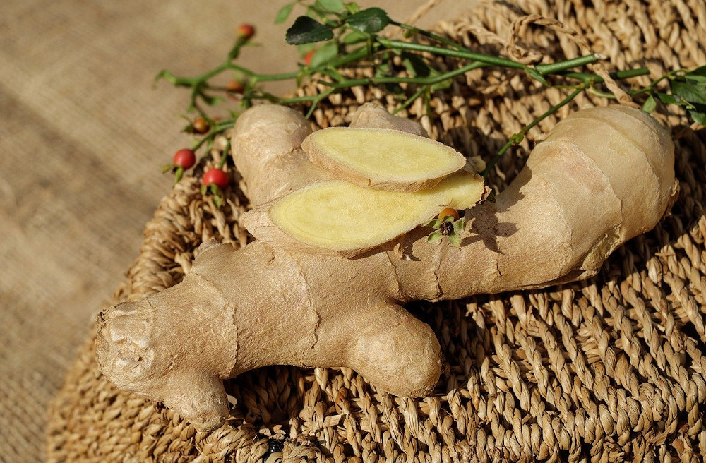 Fresh ginger.